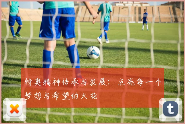 特奥精神传承与发展：点亮每一个梦想与希望的火花
